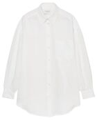 Chemise 100% Lin Drapé blanche