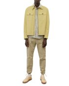 Blouson Coton Organic Double Poche jaune clair