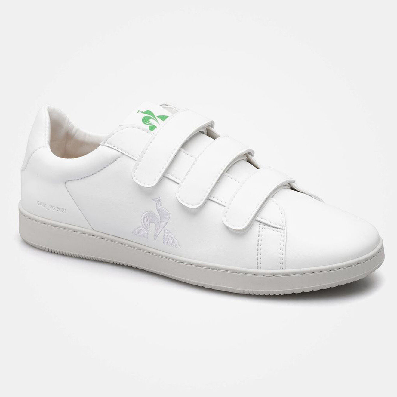 Baskets Gaia blanches Vente privee Le Coq Sportif BazarChic