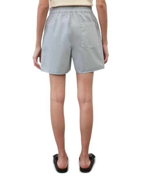Short Elastique bleu clair