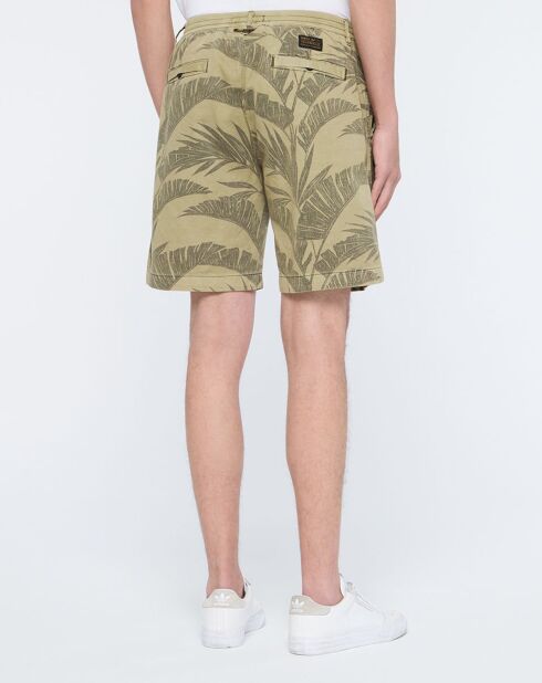 Khakifarbene Shorts von Palm Trees
