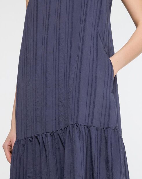 Dunkelblaues Zulu-Kleid