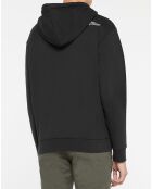 Sweat en Coton Organique Class Replay Zip noir