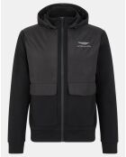 Blouson à capuche Media Aston Martin Racing noir