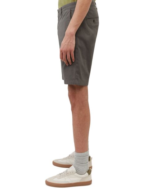 Short Chino Salo Coton Organic gris foncé