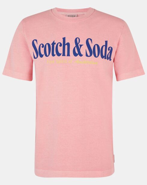 T-Shirt Logo Place rose