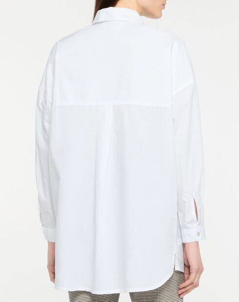 Chemise Sakura blanche