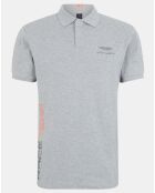 Polo Regular Fit Aston Martin Racing gris chiné