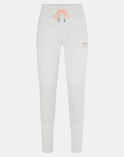 Jogging Slim Fit Galon Aston Martin Racing gris chiné