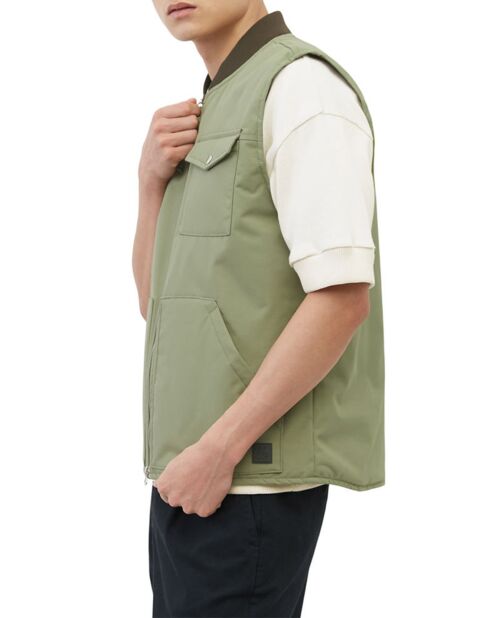 Blouson Sans manches Ecodown kaki clair