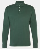 Polo Regular Fit Jersey vert foncé