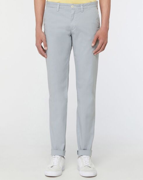 Pantalon chino Yoha bleu ciel