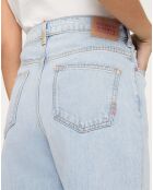 Jean Regular Fit Abrasion bleu clair