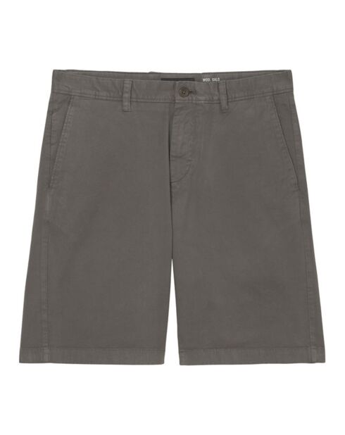 Short Chino Salo Coton Organic gris foncé