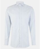 Chemise Slim Fit Texturée bleu clair