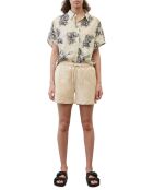 Short Eponge beige moyen