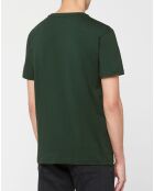 T-Shirt poche fantaisie vert foncé