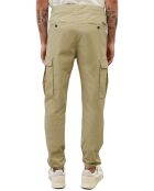 Pantalon cargo Belsbo kaki clair