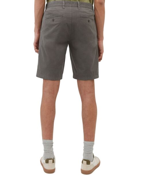 Short Chino Salo Coton Organic gris foncé