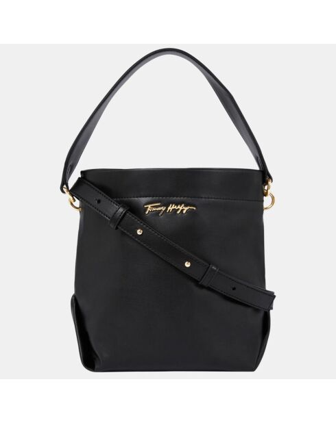 Sac seau Soft  Vegan noir - 22,5x13,5x21 cm