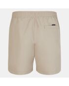 Short de Bain ajustable beige