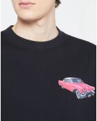 T-Shirt 100% Coton Bio Logo Voiture noir