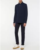 Polo Regular Fit Jersey bleu marine