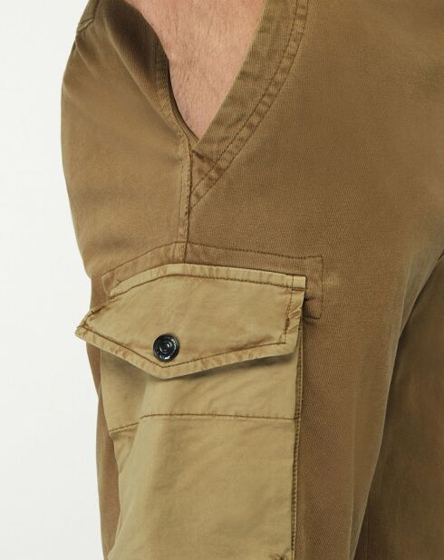 Essentials bruine bruine korte broek