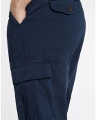 Pantalon Cargo Slim Fit Stuart bleu marine