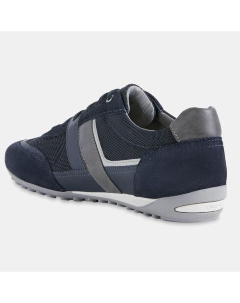 Marineblauwe sneakers van Wells