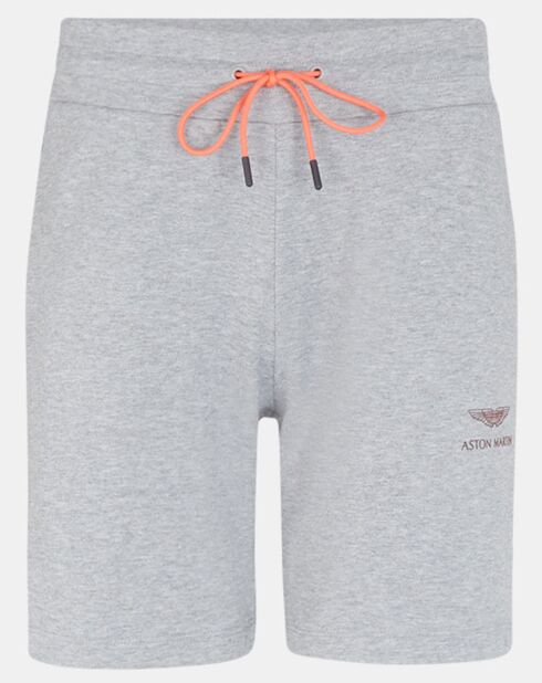 Bermuda Regular Fit Galon Aston Martin Racing gris chiné