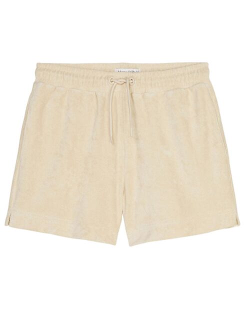 Short Eponge beige moyen