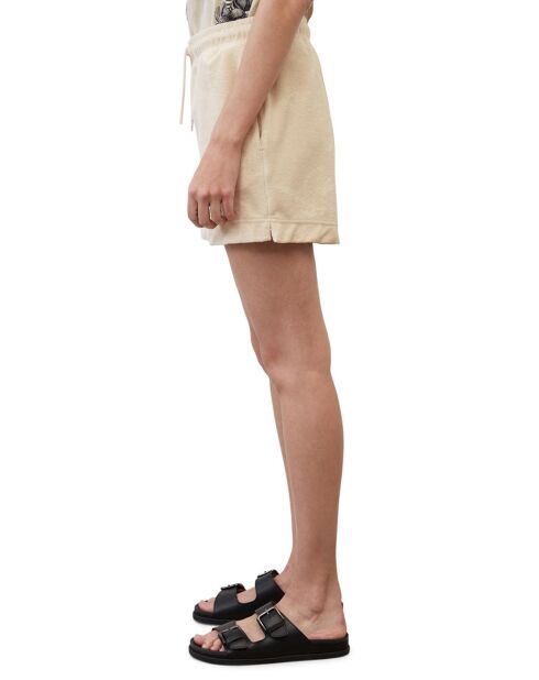 Short Eponge beige moyen