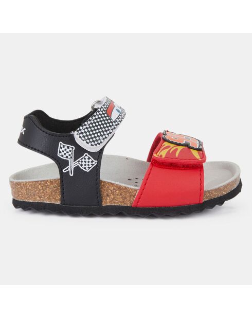 Sandales Chalki Geox X Cars de Disney/Pixar© rouge/noir