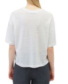 T-Shirt 100% Lin Oversized blanc