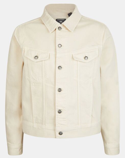 Veste denim Sacha écrue