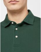 Polo Regular Fit Jersey vert foncé