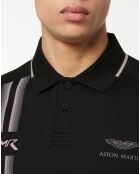 Polo Regular Fit Aston Martin Racing noir