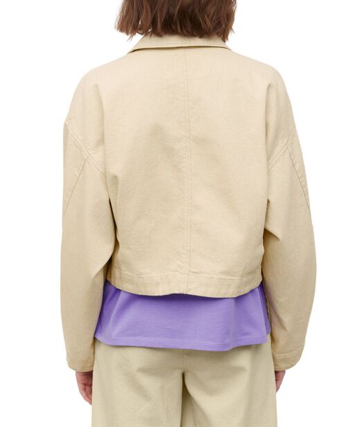 Veste en Coton & Lin Cop beige