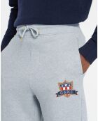 Jogging Blason gris clair