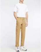 Pantalon Cargo Slim Fit Stuart Cargo beige