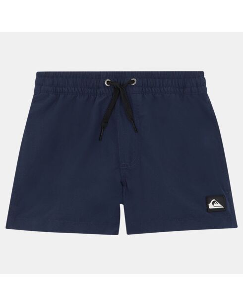 Marineblauwe zwemshort gemaakt van 100% gerecycled materiaal