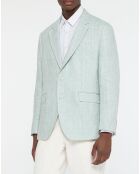 Blazer 100% Lin vert clair