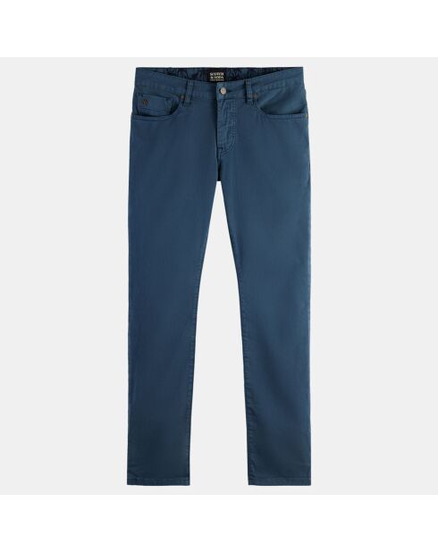 Pantalon Slim Fit Ralson Garment Dyed bleu