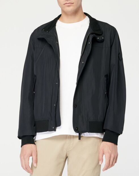 Blouson Bord canvas noir