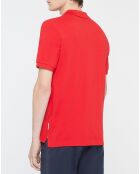 Polo 100% Coton Bio Regular Fit Piqué rouge