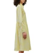 Robe chemise Mid Coton Bio Poche jaune
