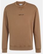 Sweat en Coton Bio Essentials Cn marron