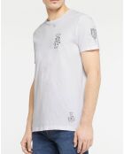 T-Shirt manches courtes Letter Logo blanc