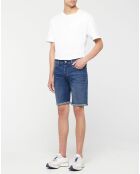 Short en Jean coton bio Moyen Basic bleu moyen